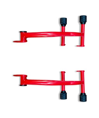 Image of DURIOR N160 /N250 /F250 Crash Guard Heavy with 4 Slider (Red)