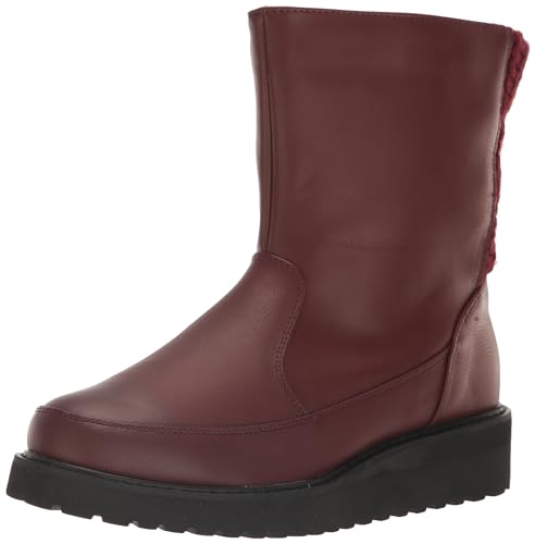 MUK LUKS Women's Slope Natalie Fashion Boot, Wine,...