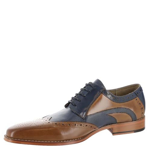 Stacy Adams Mens Ivingale Wingtip Lace Up4