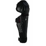 alta seguridad, alta calidad IXS Hammer Knee-/Shin Guard Black KL Protecciones, Unisex Adulto, Negro, L