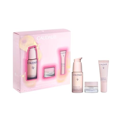 Caudalie Resveratrol-Lift Lift & Firm Essentials Skin Care Set with Full-Size Resveratrol-Lift Serum + FREE Travel-Size Moisturizer + FREE Travel-Size Eye Cream ($125 Value) Cover