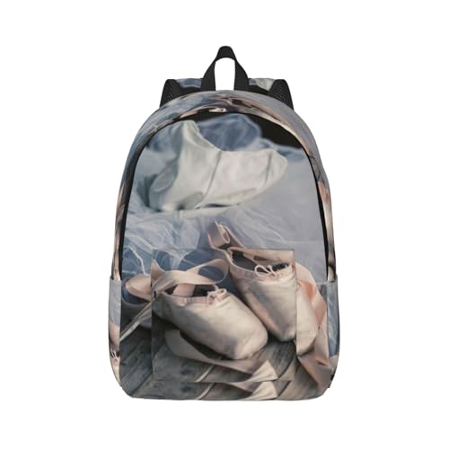 Mochila para enfermera espaciosa que alivia el peso en la espalda con diseño de ballet