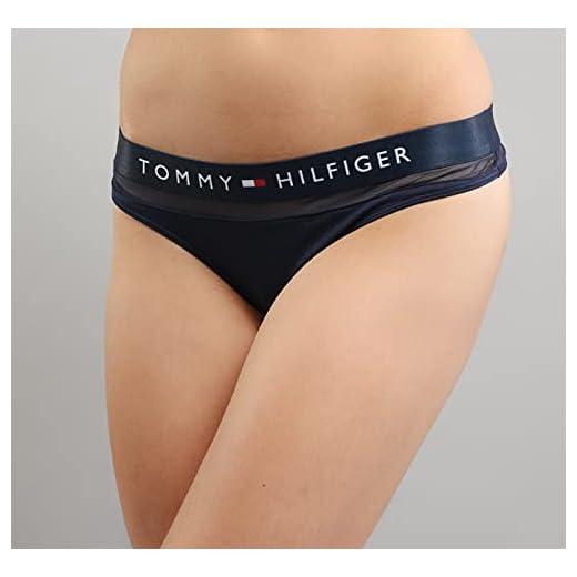 Listerine Mundspülung antibakteriell, Total Care Zahn-Schutz, Mundwasser 6-in-1, gegen Karies, für starke Zähne, 600ml 6 Tommy Hilfiger Damen Thong Tanga, Blau (Navy Blazer 416), S EU