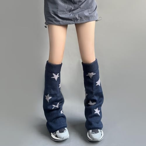 Y2K Leg Warmers for Women Winter - Star Slouchy Leg Warmers - Lolita Kawaii Accessories2