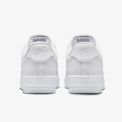 Nike Air Force 1 '07 EasyOn Women's Shoes (DX5883-100,White/White-White) Size 5