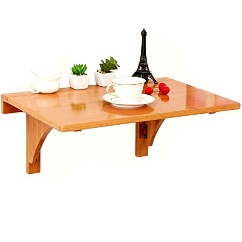 Table murale pliable pour cuisine avec plateau à abattant robuste