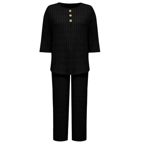 Conjunto de dos piezas para mujer ideal para tardes de relax en casa 5