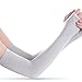 VIROYA Manchette Bras Souces de Bras Unisexe 1pair UV Protection Solaire Refroidissement Glace Les Manches du Bras Couvrent Le Cyclisme extérieur pêche à la pêche UV Protection