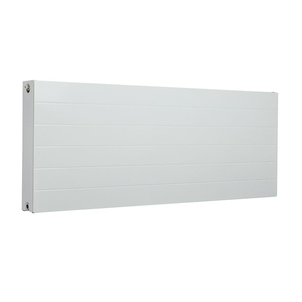 Milano White Alora Type 22 Horizontal Double Panel Convector Radiator - 600Mm X 1600Mm