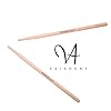 Vaisoeny Drum Sticks,2B Drumsticks for Adults,12 Pairs Classic Maple Wood Drumsticks for Kids, Professional Musical Instrument Percussion Accessories #3