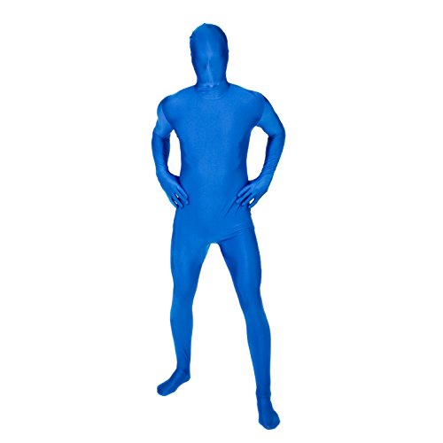 Morphsuits - Disfraz de segunda piel (pegado al cuerpo) , Azul, talla XL (MSBLX)