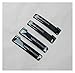 SONGHONG Sheng yu Pian Stainless Steel Interior Door Handle Cover Switch Trims Fit for Toyota Land Cruiser 200 LC200 FJ200 2016 2017 2018 2019 (Color Name : 16pcs Black)