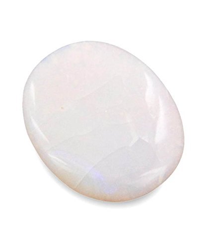 Pierre opale blanche 4,50 Ratti de qualité supérieure pour haute joaillerie