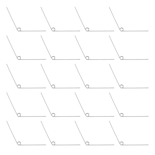 The Lord of the Tools Lot de 20 ressorts de torsion en acier inoxydable 304 120 ° V-Spring Torsion 3 ronds 0,7 x 4,5 x 35 mm pour réparation électronique automobile
