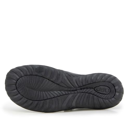 Image of JBU Women's Elodie Comfortable Casual Flexible Arch Support APMA Accepted Side-Zip Walking Flat