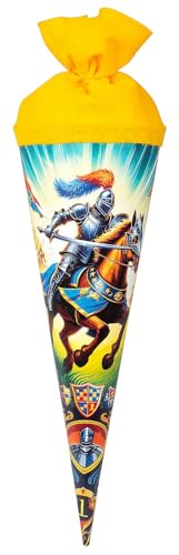 goldbuch - Bolsa escolar, cor azul e amarelo, 35 x 11,5 x 11,5 cm (93 158)