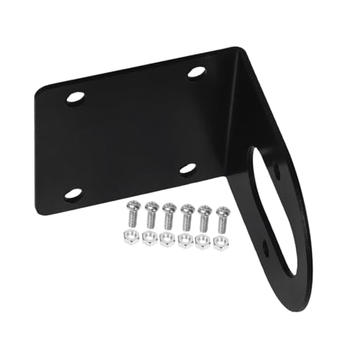 FUNOMOCYA Motor Mount Bracket Base for 550 545 540 Dc Motors L-Shaped Gear Motor Holder Sturdy Metal Construction Versatile Bracket