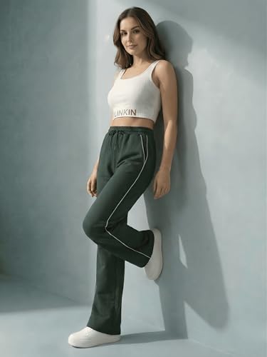 Image of BLINKIN Women's Ankle Length Relaxed Fit All Weather Soft Fabric Jogger | Track Pant for Woman (TRACK-339)