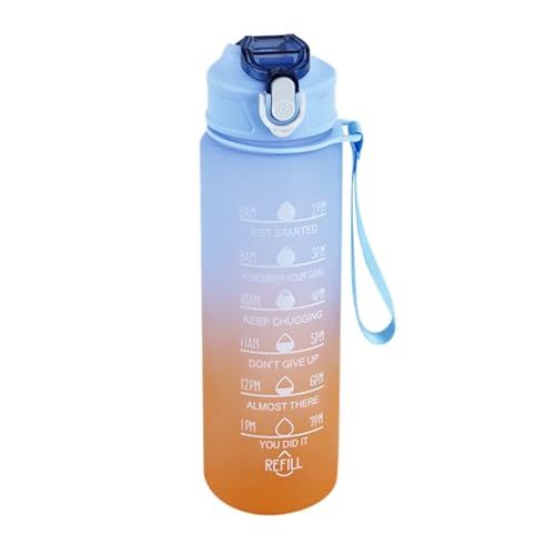Bouteille d'eau de sport anti-fuite de 900ml pour une hydratation sans risques - 2