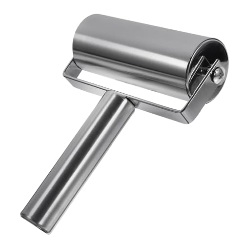 Zerodeko Rodillo Inoxidable Pasador De Rodillo Antiadherente Roller De Conveniente Para Pizza y Repostería Herramienta De Cocina Esencial