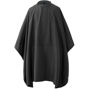 Professional Hair Cutting Cape with Adjustable Snap Closure, Salon Barber Cape,Waterproof Hairdressing Salon Cape – 50″ x 60″