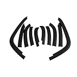 Compatible with Jeep Compass 2011-2016 car front and rear fenders horn shaped wheel extension arch decoration external accessories