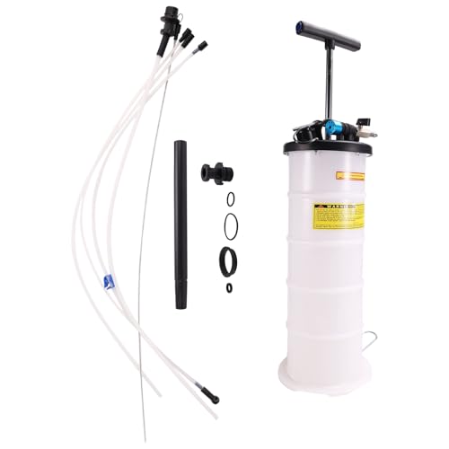 Pompe d'aspiration de liquide 6,5L pour faire sa vidange d'huile chez soi