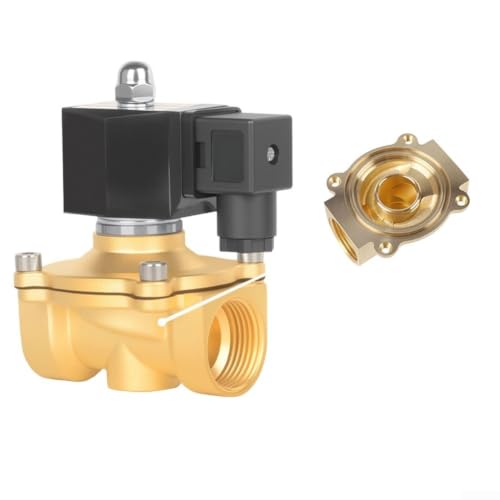 Électrovanne de rechange DN15 normalement fermée eau gaz AC 380V