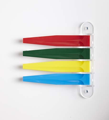 Primary Color Exam Room Flags, 4 Flags by Kull Industries
