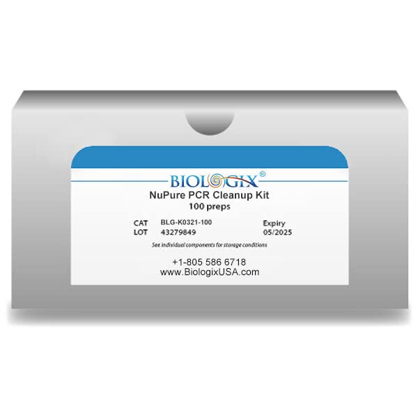 NuPure PCR Cleanup Kit (100 preps), 1 Kit