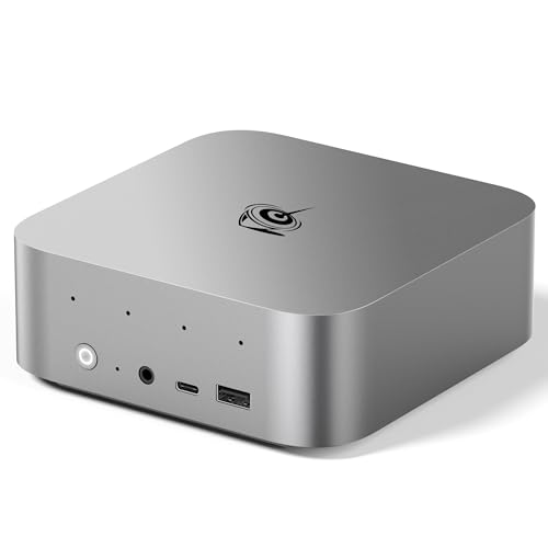 Image of Beelink Mini PC SER9 Pro Ryzen 7 H255(3.8-4.9GHz), 24GB 6400MT /s LPDDR5X 500GB PCIe4.0 SSD Desktop Computer, AI Voice /Built-in Speakers /MIC, 2.5G LAN /WiFi6 /Home /Office /Gaming PC