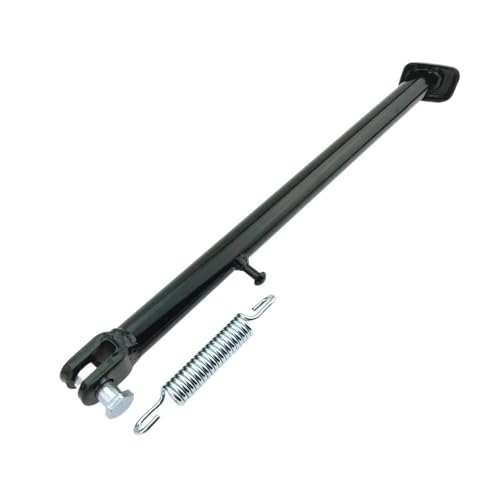 Support latéral de moto en acier forgé béquille de cadre haute durabilité