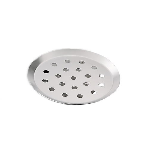 DE BUYER 7366.24 - Tortière basso perforée in alluminio, perforazione ø 10 mm, diametro ètre 24"