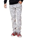 [RELATION] 暖パン メンズ チノパンツ あったかパンツ スキニー デニム 裏起毛 D-white camouflage nep-60-2023-M-DCM