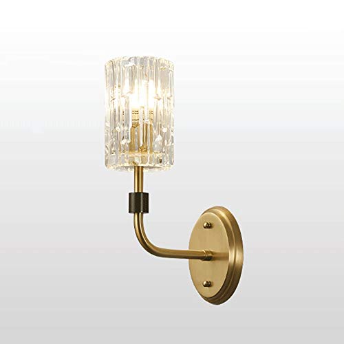 Luminaire Géométrique en Métal et Verre Transparent Applique E14