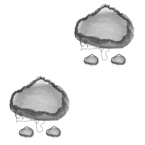 TOYANDONA 2 Series Cubierta De Malla para Rejilla De Barril De Lluvia Tambores De Lluvia para Exterior Pantalla De Barril De Agua Cubos De Jardín Pantalla De Cubo De Lluvia 3 Piezas*2