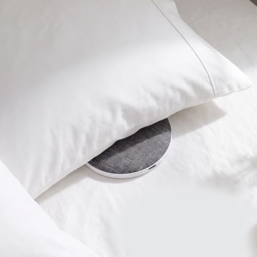 Dpofirs Under Pillow Speaker for Sleeping, Ultra Thin Bluetooth Speaker for Side Sleepers, with White Noise Timer (Grey) - 4