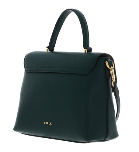 Sac à main Furla cuir Botanical Green modèle Vitello Night Moonlight - 4