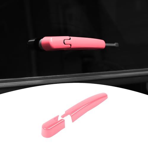 PDKLIN for Bronco Rear Window Wipers Trim Covers Fit for Ford Bronco 2021-Present Pink Exterior Accessories 2pcs