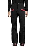 Ultrasport Herren Professional-Inuit 3 In 1 Skihose, Schwarz/Rot, M