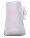 MeMoi Girls Cotton-Rich Fashion Ankle Sock with Floral Lace Bow White 10