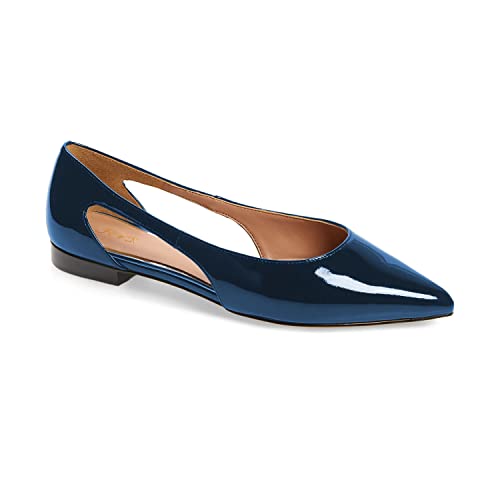 FOWT Spring Fashion Slip-on Cut-Out Pointed Toe Flats for Women