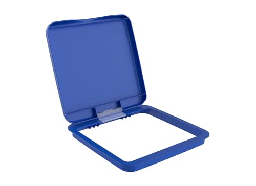 Rev-A-Shelf 27 Qt Garbage Can Lid for Base Kitchen and Bathroom Cabinet Bin
