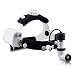 KASHSURG Surgical Headlight Dental Headlamp, Wireless Portable Cold LED Light Source for ENT Endoscopy with 10W Power