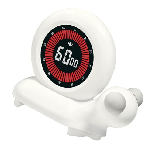 Innovativer wiederaufladbarer visueller Timer mit einstellbarer Countdown-Einstellung für Übungen, effizientes Zeitmanagement, Hausaufgaben-Timer