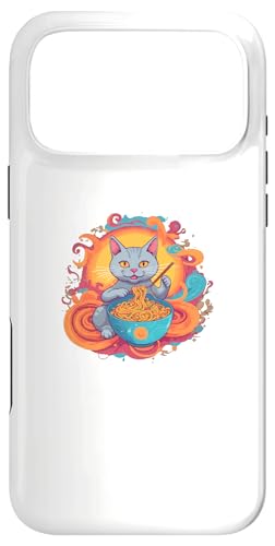 Kawaii Kitty Ramen Delight: Cute Fusion Design with Adorable �X�}�z�P�[�X iPhone 17 Pro Max �p