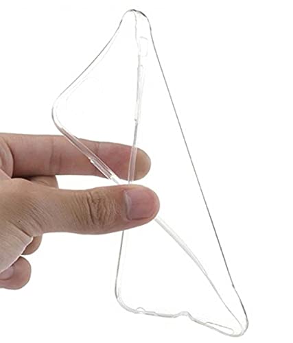 Image of Soft Flexible Silicone Back Cover Compatible with Realme C11 2021 / Realme C20, Transparent Case