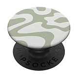 Sage Green Swirl PopSockets Adhesive PopGrip