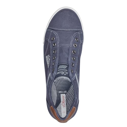 s.Oliver Herren Sneaker flach ohne Schnürsenkel Freizeit – Bild 4