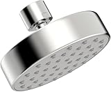 * HANSA HANSAMEDIJET * 1x Kopfbrause Produkteigenschaften: * Farbe: chrom * Material: Verbundwerkstoff * Durchmesser: 95 mm * mit Anti-Kalk-Technik * 1-strahlig * Schwenkbares Kugelgelenk * Warmwasserversorgung maximal: +65°C * Duschstrahlart: Aerosolarm - Wasserstrahl mit wenig beigemischter Luft Technische Eigenschaften: * Durchfluss bei 3 bar (mit Durchflussregler): 12 l/min * Arbeitsdruck: 0.5 - 10 bar * Anschlussgröße: G1/2